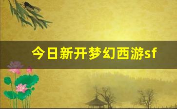 今日新开梦幻西游sf(全新梦幻西游sf) (2)