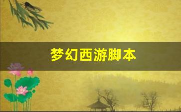 好梦幻西游私服：梦幻西游脚本(梦幻西游脚本封号严重吗)